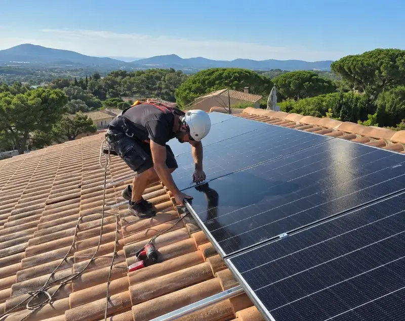 Installateur panneaux solaires Thoiry — pose photovoltaïque sur toiture